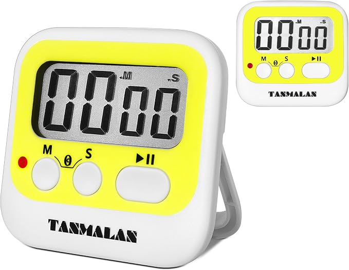 Easy to USE, Digital Timer Kitchen Timer, Magnetic Timer by Tanmalan