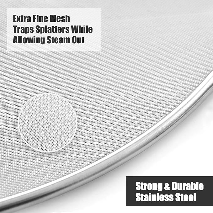 Homestia Splatter Screen for Cooking - Image 7