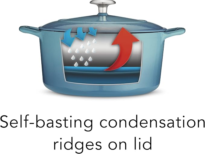 Tramontina Bestow Enameled Cast Iron Dutch Oven Pot - Image 8