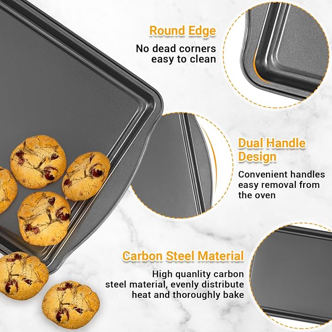 Baking Pan Set of 3 - Image 3