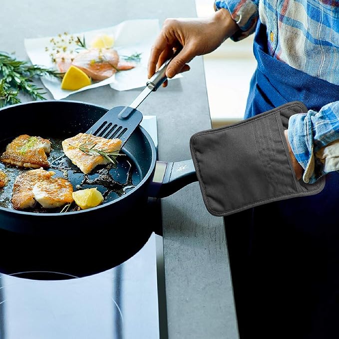 GROBRO7 5Pack Pocket Pot Holders Cotton Heat Resistant Potholder Multipurpose - Image 5