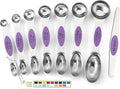Spring Chef Stainless Steel Magnetic Measuring Spoons Set of 8 by SpringChef