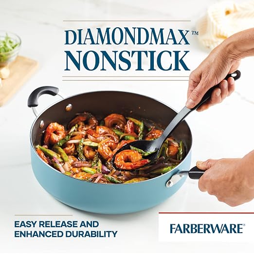 Farberware Cookstart DiamondMax Nonstick Jumbo Cooker - Image 4