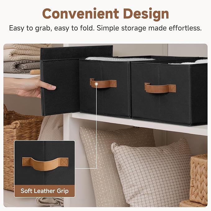StorageWorks Storage Bins for Shelves, Closet Organizers and Storage Baskets - Image 3