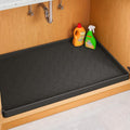Jin&Bao Waterproof Under Sink Mat 25" x 19", Thick Silicone Mat Cabinet by Jin%26Bao