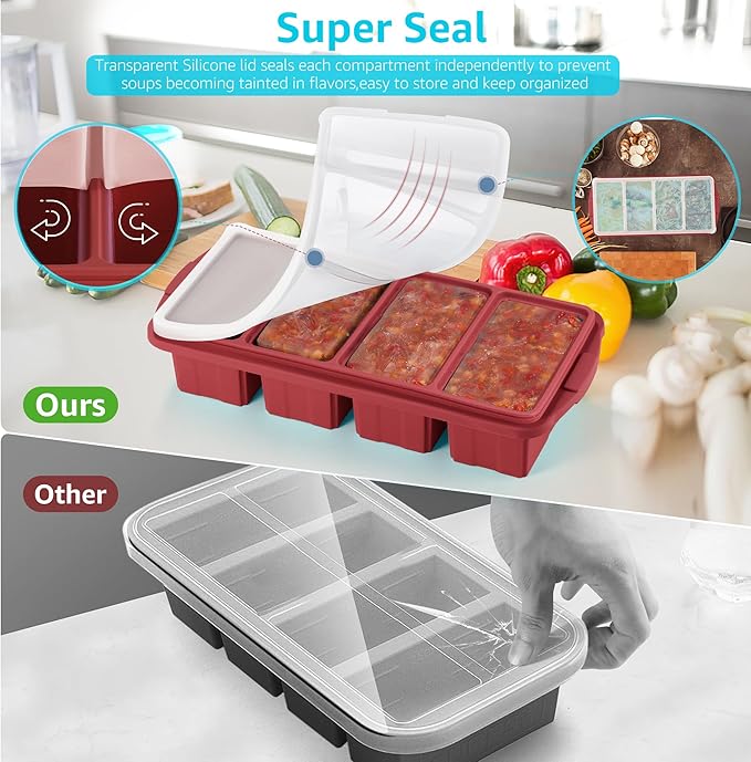 Ztomine Silicone Freezer Tray - Image 5