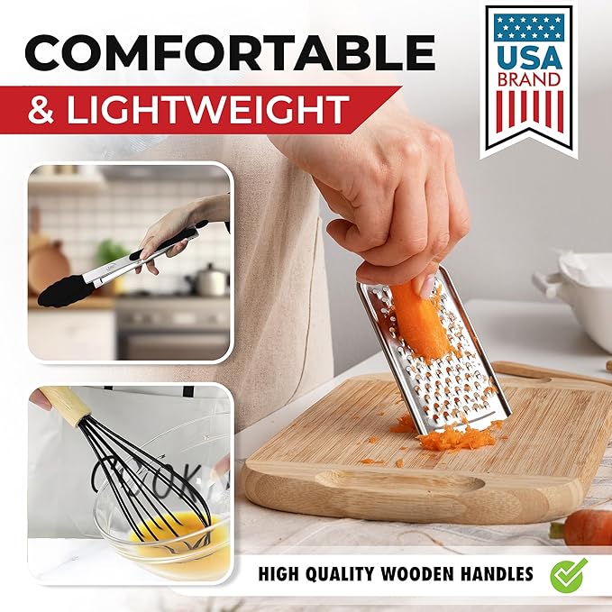 Kaluns 50 PCS Silicone Kitchen Utensils Set Complete Kitchen Set - Image 6