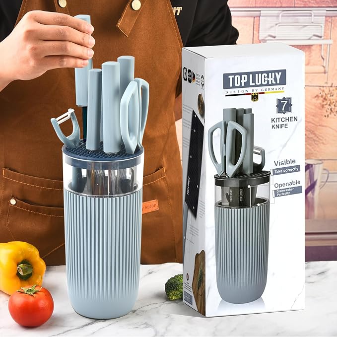 Knife Set, 7-Piece Kitchen Knife Set - Image 7