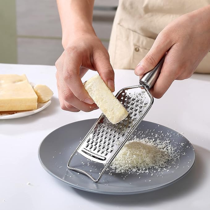 Tongjude Stainless Steel Cheese Grater Set, Lemon Zester - Image 7