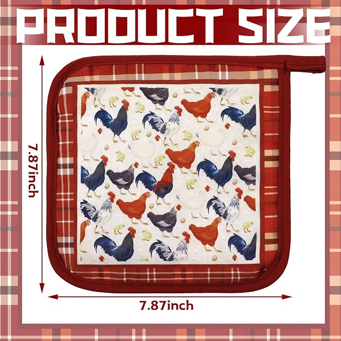 Bencailor 12 Pcs Pot Holders - Image 3