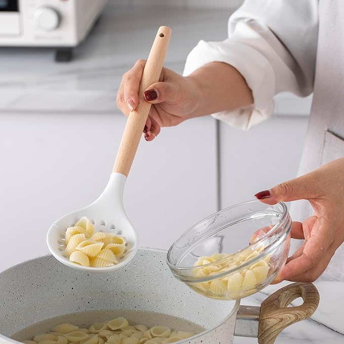 Country Kitchen Non Stick Silicone Utensil Set - Image 5