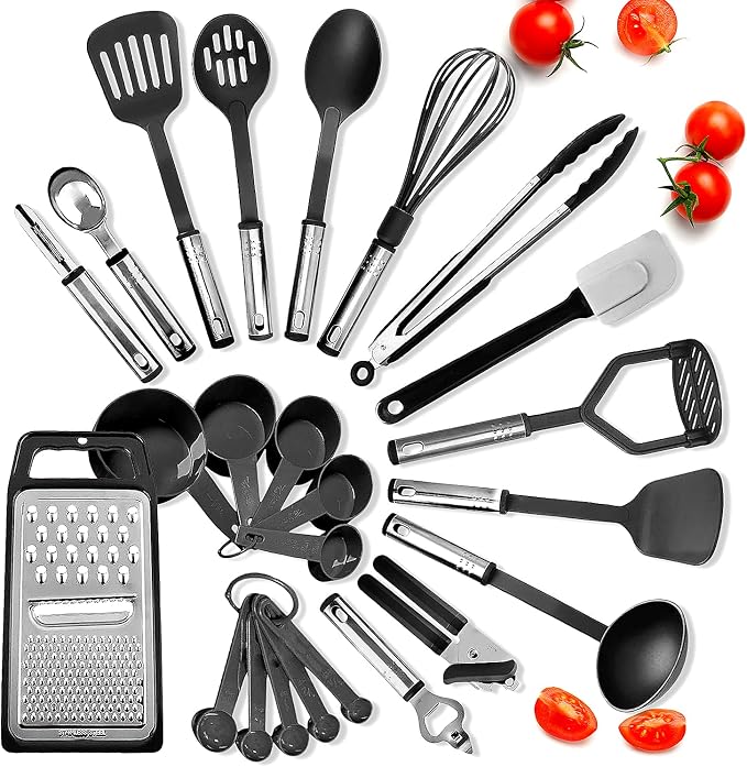 Baking Pan Set, 39 Piece Premium Baking Set, Nonstick Bakeware Sets BPA Free - Image 3
