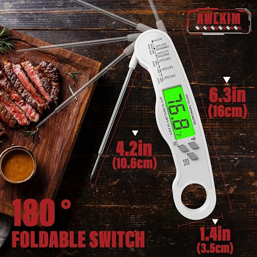AWLKIM Digital Meat Thermometer - Image 3