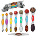 8 Pcs Magnetic Measuring Spoons Set Stainless Steel – Magnet Measuring Spoons by HYQO