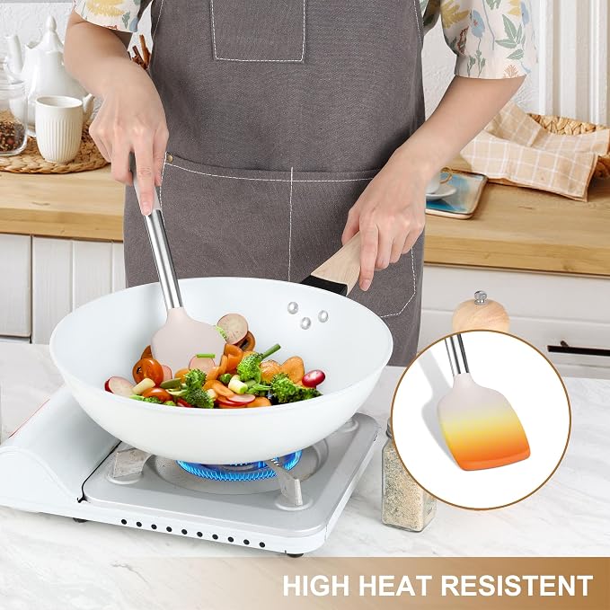 LIANYU 15 Pcs Kitchen Cooking Utensils Set - Image 4