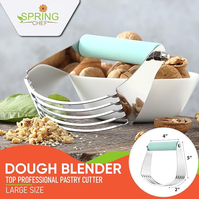 Spring Chef Large Mint Dough Blender - Image 2
