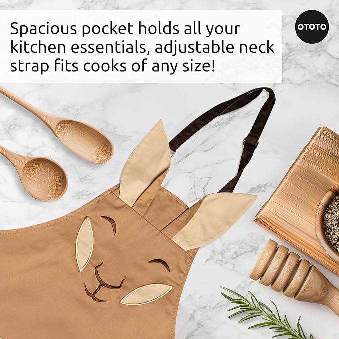 OTOTO Aproo Cooking Apron – Cute Kitchen Apron - Image 4