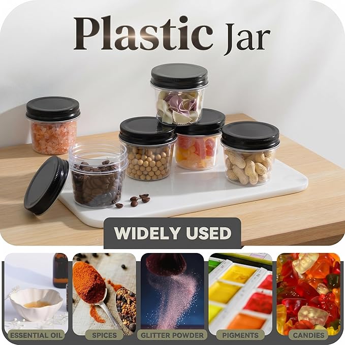 novelinks 4 oz Small Plastic Jars - Image 6