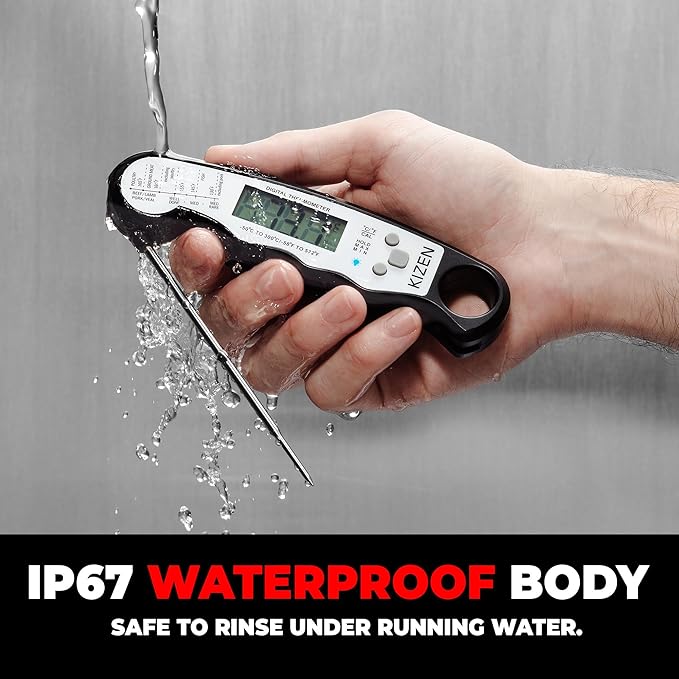 KIZEN Instant Read Meat Thermometer Digital - Image 4