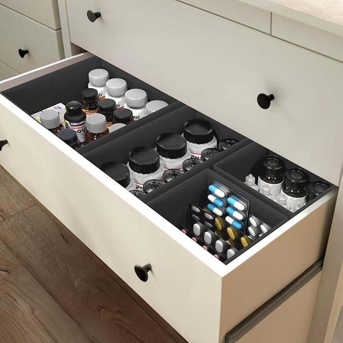 Simple Houseware Foldable Drawer Organizer - Image 7