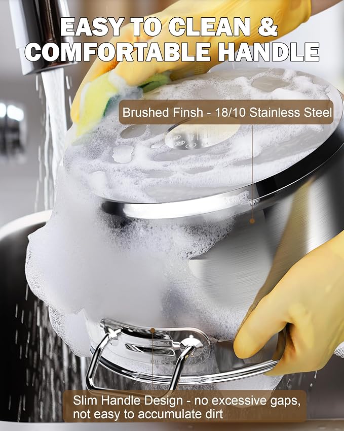 Cooks Standard 02616 Professional Grade Lid 30 Quart Stainless Steel Stockpot - Image 6