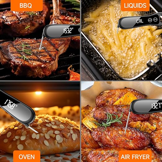 Meat Thermometer Digital 1 Second Instant Read Food Thermometer - Image 7