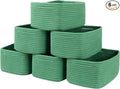 OIASKET 6 Pack Storage Baskets for Shelves, Small Baskets for Shelves, Cute by OIASKET