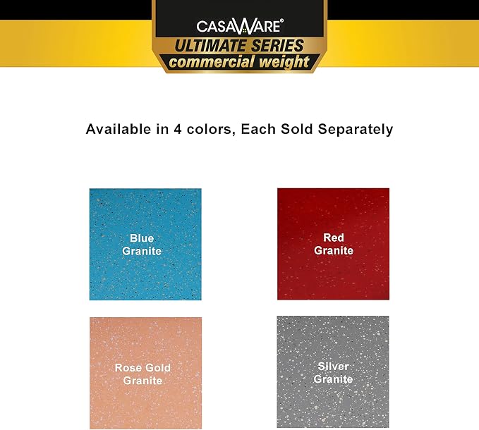 casaWare 3pc Ultimate Commercial Weight Cookie Sheet Set, Two 15 x 10-Inch Pans - Image 5