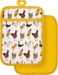 Slohif Silcone Chicken Pot Holders by Slohif