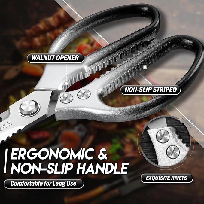 TIJERAS Kitchen Scissors Set Black - Image 6