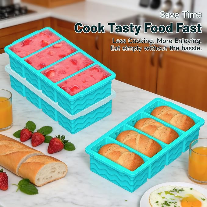 3-Pack Silicone Freezer Trays - Image 7