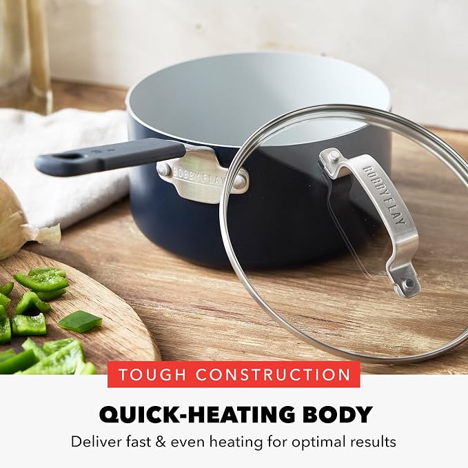 GreenPan x Bobby Flay 2.5QT Nonstick Saucepan - Image 5