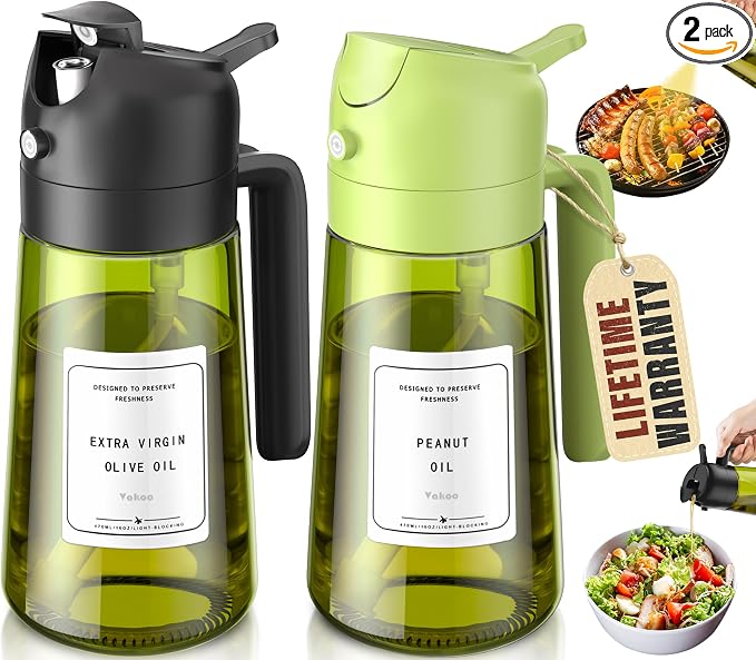 Vakoo 2 in 1 Oil Sprayer and Oil Dispenser by Vakoo