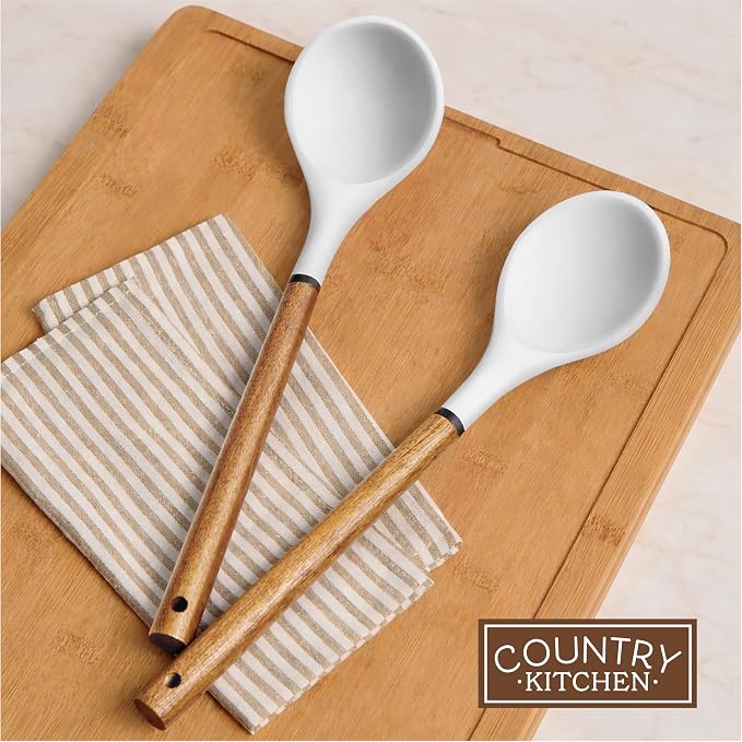 Country Kitchen Non Stick Silicone Utensil Set - Image 7