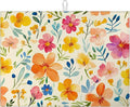 Colorful Flower Dish Drying Mat by MOUNTANLLY