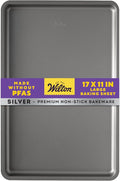Wilton Silver Non Stick Large Baking Sheet, Cookie and Roasting Pan by Wilton