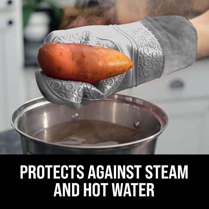 BPA-Free Soft Silicone Oven Mitts - Image 4