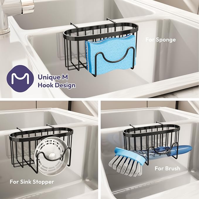 SWTYMIKI Sponge Holder for Kitchen Sink - Image 3