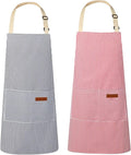 VALOME 2 Pack Kitchen Aprons, Apron by VALOME