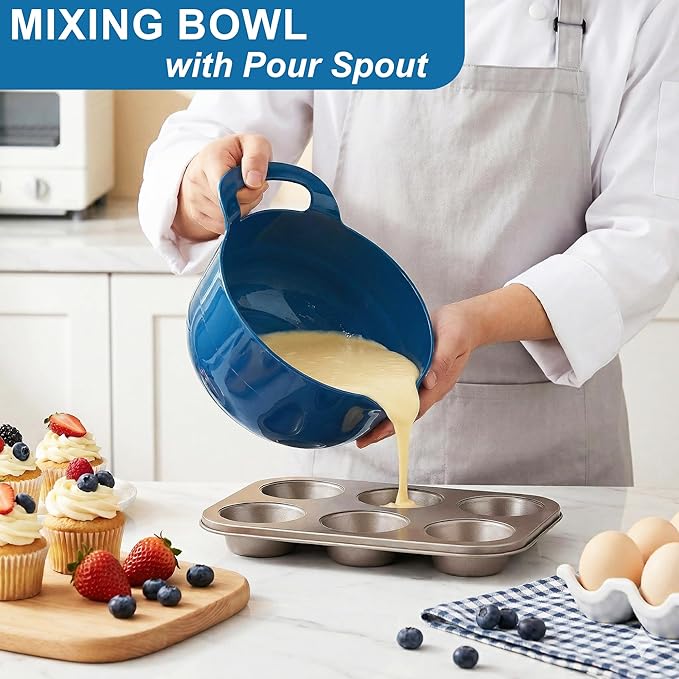 BoxedHome 4 Pack Nesting Mixing Bowl - Image 2