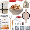 Complete Sourdough Bread Starter Kit, Glass Sourdough Starter Jar Kit & Tons of by TheAmishChef