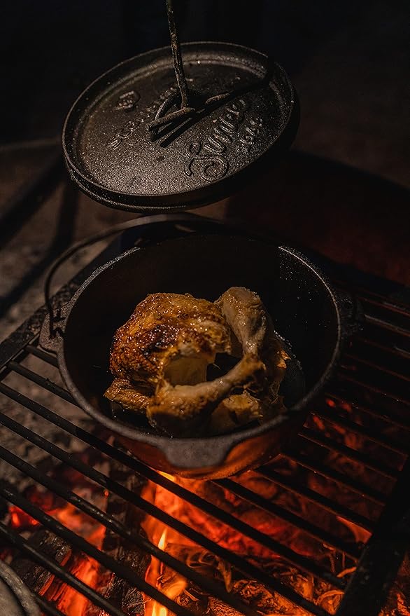Stansport Pre-Seasoned Cast Iron Dutch Oven - Image 7