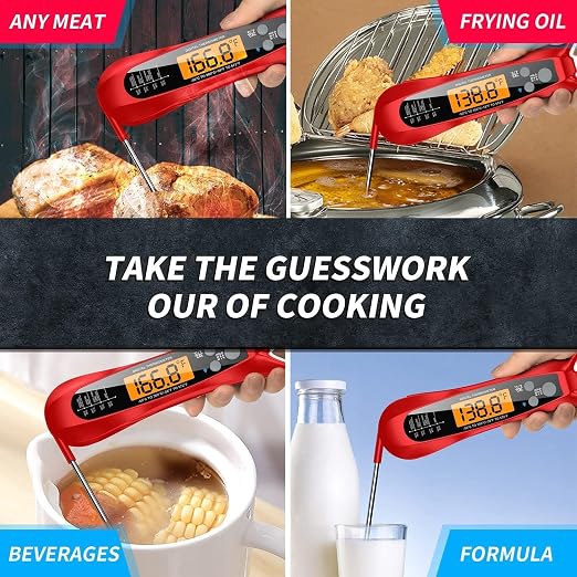 Therm Pro® Chef Meat Thermometer Digital, 1 Sec Instant Read, NIST® Certified - Image 8