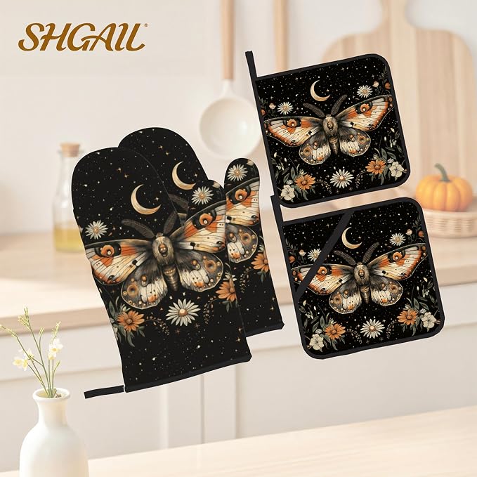 Oven Mitts and Hot Pads Set - Image 2
