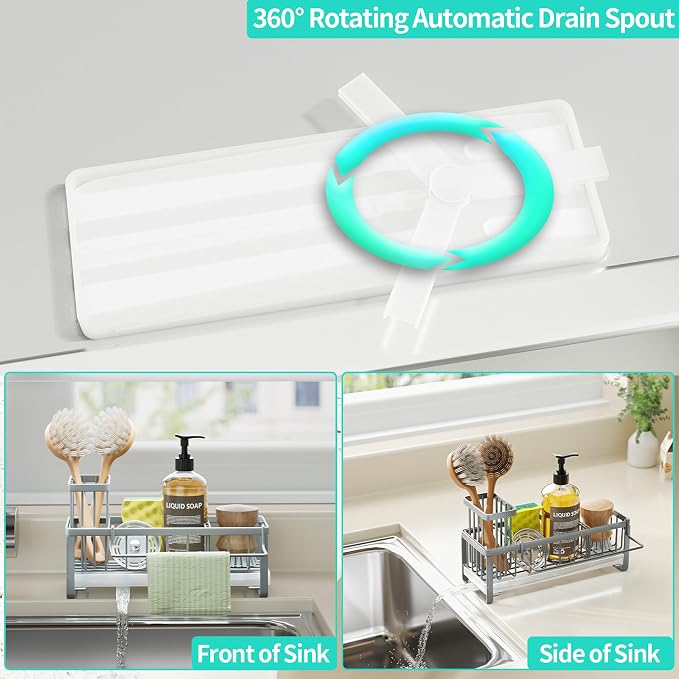 HapiRm Sponge Holder for Kitchen Sink - Image 2
