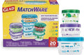 Glad GladWare MatchWare Food Storage Containers by GladTrashFoodStorage