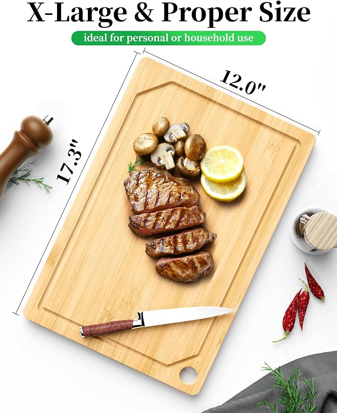 Kitsure Bamboo Cutting Board - Image 2
