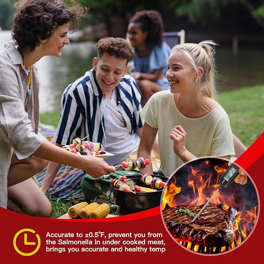 Copkim 6 Pcs Instant Read Meat Thermometer - Image 7