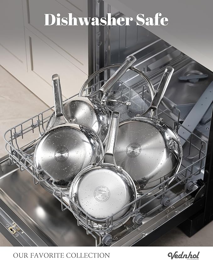 Stainless Steel Frying Pan Set - Image 4