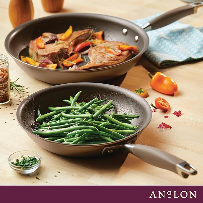 Anolon Advanced Home Hard-Anodized Nonstick Skillets - Image 8